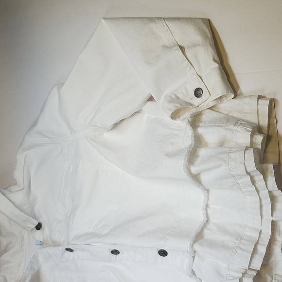 Susina Women White Jacket Size 2X - Picture 3 of 5